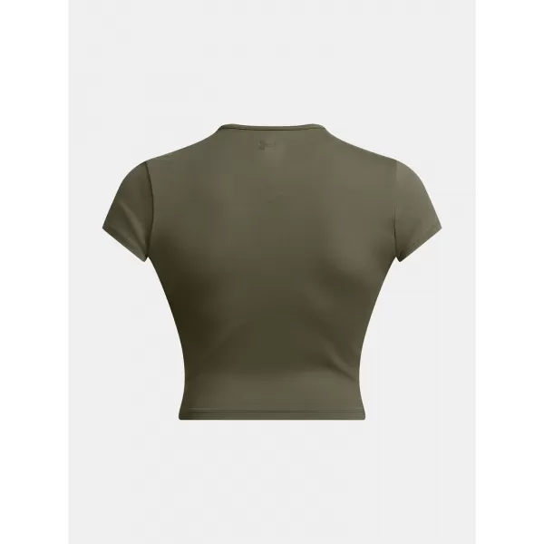  Дамска тениска UNDER ARMOUR MERIDIAN BABY TEE 1387729-390 ЗЕЛЕНО 