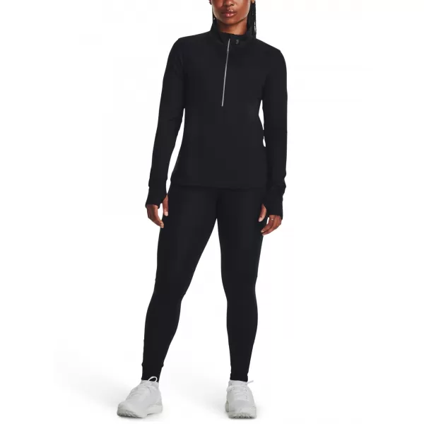  Дамска тениска UNDER ARMOUR QUALIFIER RUN 1/2 ZIP 1379349-001 ЧЕРЕН 