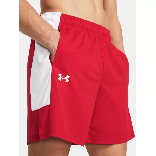  Мъжки шорти UNDER ARMOUR BASELINE SHORT 1383389-600 ЧЕРВЕНО 