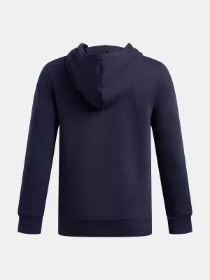 Суичър за момче UNDER ARMOUR B ICON FLC HD TAPING 1390293-410 СИНЬО