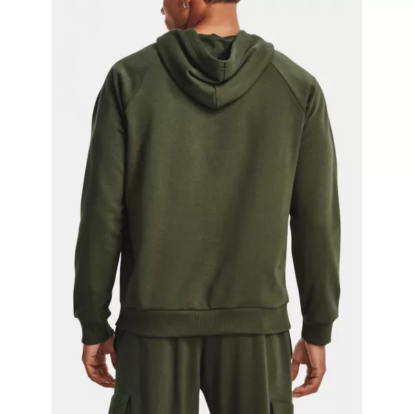  Мъжки суичър UNDER ARMOUR RIVAL FLEECE HOODIE 1379757-390 ЗЕЛЕНО 