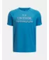 Момчешка тениска UNDER ARMOUR TECH SPLIT WORDMARK SS 1383010-452 СИНЬО