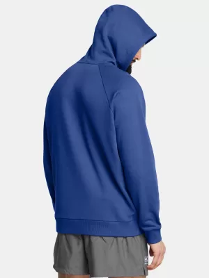 Мъжки суичър UNDER ARMOUR RIVAL FLEECE HOODIE 1379757-432 СИНЬО