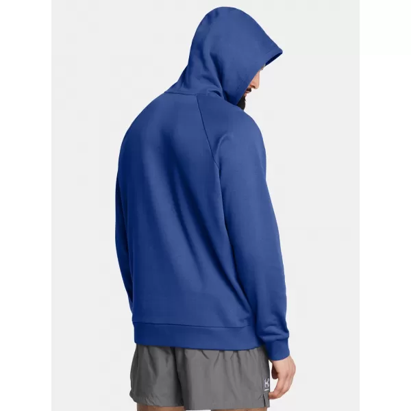  Мъжки суичър UNDER ARMOUR RIVAL FLEECE HOODIE 1379757-432 СИНЬО 