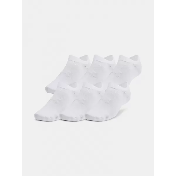  Чорапи UNDER ARMOUR UA ESSENTIAL NO SHOW 6PK БЯЛО 