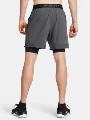 Мъжки шорти UNDER ARMOUR VANISH WOVEN 2IN1 STS 1373764-025 СИВО