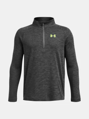 Момчешка тениска UNDER ARMOUR TECH TEXTURED 1/2 ZIP 1382791-025 СИВО