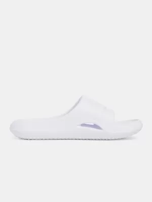 Дамски чехли UNDER ARMOUR W LOCKER V SL 3028095-100 БЯЛО
