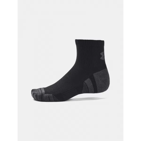  Чорапи UNDER ARMOUR PERFORMANCE TECH QTR (3 PÁRY) 1379510-001 ЧЕРЕН 