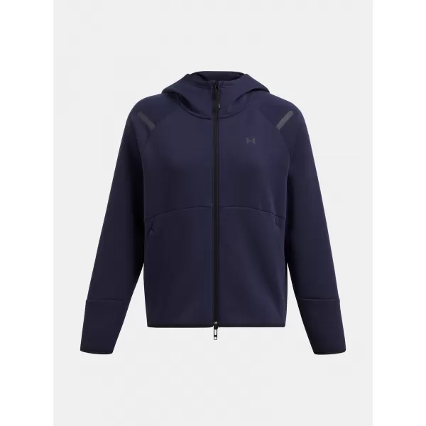  Дамски суичър UNDER ARMOUR UNSTOPPABLE FLEECE FZ 1379842-410 СИНЬО 