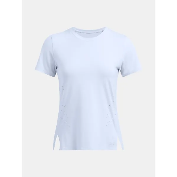  Дамска тениска UNDER ARMOUR LAUNCH ELITE SHORTSLEEVE 1383364-464 СИНЬО 