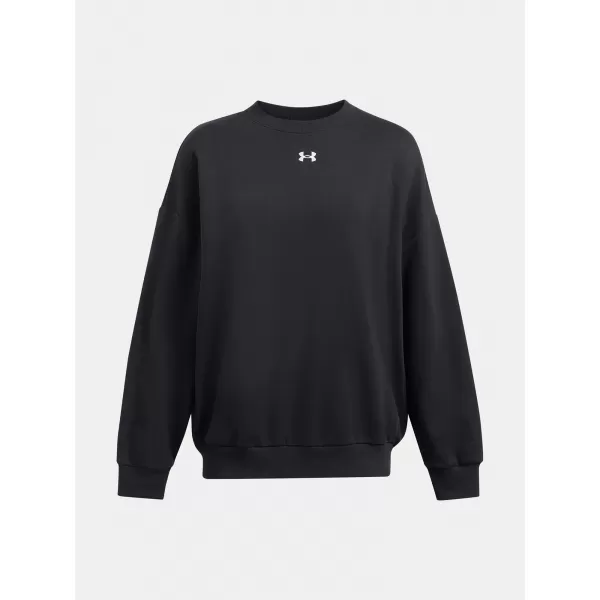  Дамски суичър UNDER ARMOUR RIVAL FLEECE OS CREW ЧЕРЕН 