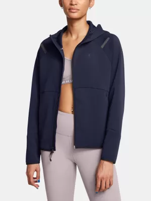 Дамски суичър UNDER ARMOUR UNSTOPPABLE FLEECE FZ 1379842-410 СИНЬО