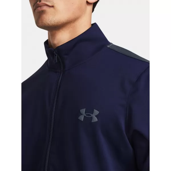  Мъжки комплект UNDER ARMOUR KNIT TRACK SUIT 1357139-410 СИНЬО 