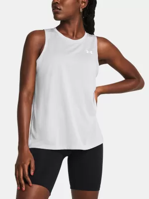 Дамски потник UNDER ARMOUR TECH TANK TWIST 1383656-014 СИВО