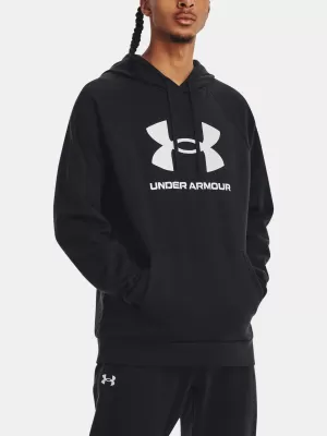 Мъжки суичър UNDER ARMOUR RIVAL FLEECE LOGO HD 1379758-001 ЧЕРЕН