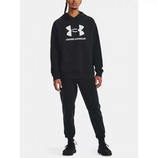  Мъжки суичър UNDER ARMOUR RIVAL FLEECE LOGO HD 1379758-001 ЧЕРЕН 