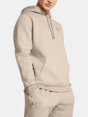 Мъжки суичър UNDER ARMOUR UA ESSENTIAL FLEECE HOODIE 1373880-203 КАФЯВО