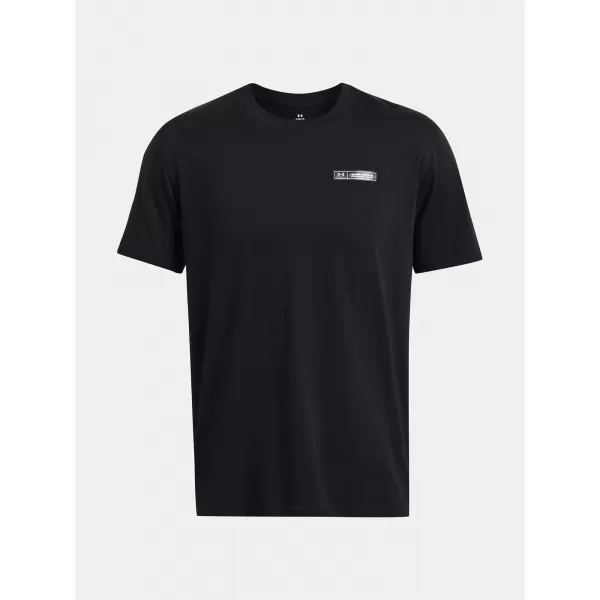  Мъжка тениска UNDER ARMOUR HW ARMOUR LABEL SS 1382831-001 ЧЕРЕН 