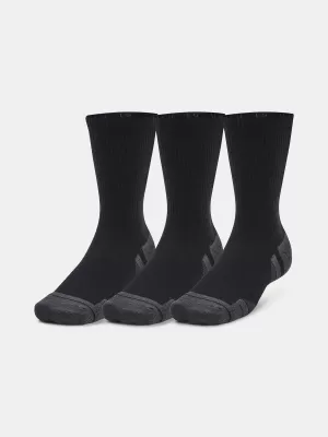 Чорапи UNDER ARMOUR PERFORMANCE TECH CREW (3 PÁRY) 1379512-001 ЧЕРЕН