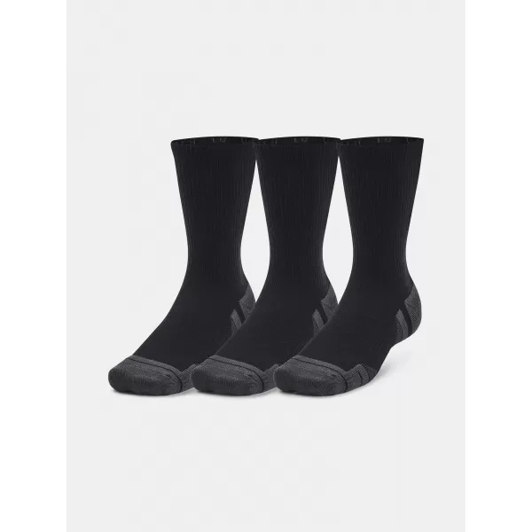  Чорапи UNDER ARMOUR PERFORMANCE TECH CREW (3 PÁRY) 1379512-001 ЧЕРЕН 