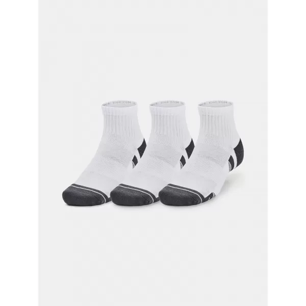  Чорапи UNDER ARMOUR PERFORMANCE COTTON 3P QTR 1379528-100 БЯЛО 