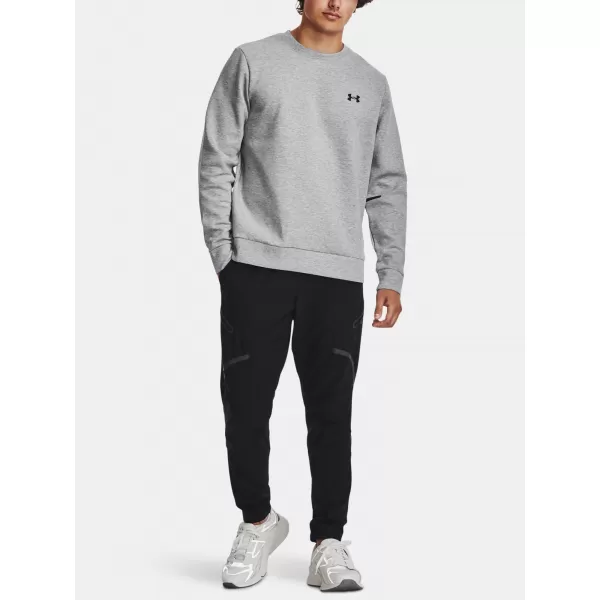  Мъжки суичър UNDER ARMOUR UNSTOPPABLE FLC CREW 1381688-011 СИВО 