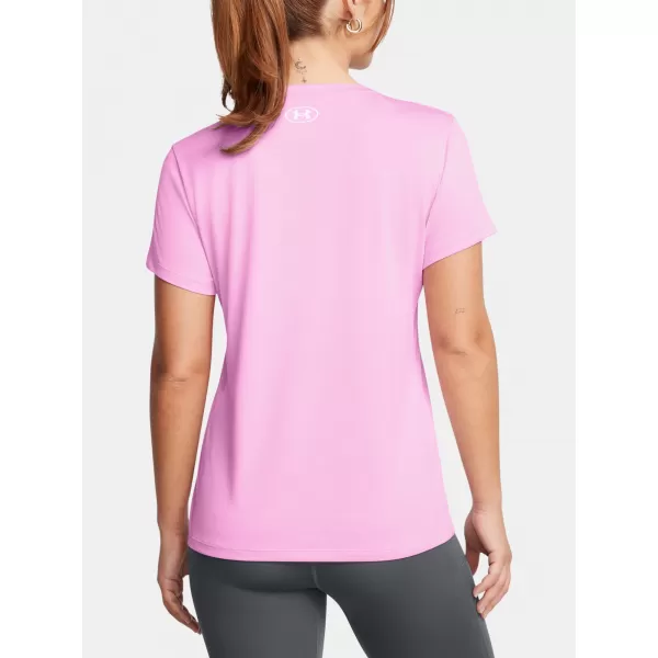  Дамска тениска UNDER ARMOUR TECH SSV- TWIST 1384227-672 РОЗОВО 