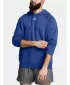 Мъжки суичър UNDER ARMOUR RIVAL FLEECE HOODIE 1379757-432 СИНЬО