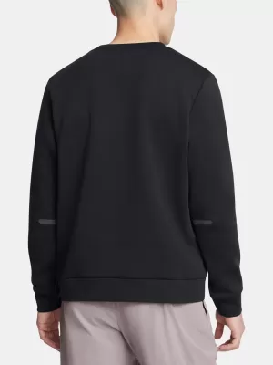 Мъжки суичър UNDER ARMOUR UNSTOPPABLE FLC CREW EU 1389351-001 ЧЕРЕН