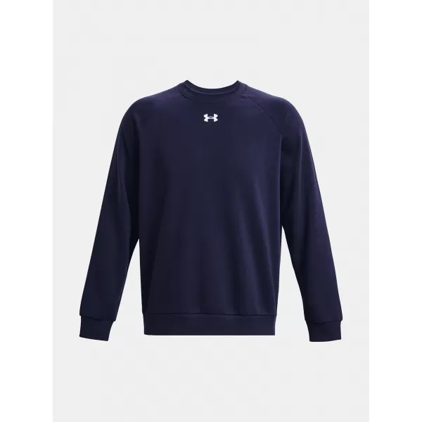  Мъжки суичър UNDER ARMOUR RIVAL FLEECE CREW 1379755-410 СИНЬО 