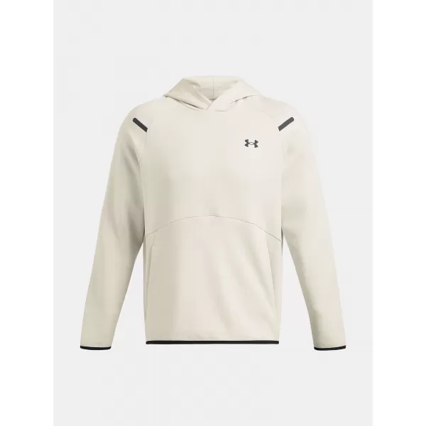  Мъжки суичър UNDER ARMOUR UNSTOPPABLE FLC HD EU 1389350-110 БЯЛО 
