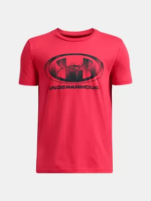 Момчешка тениска UNDER ARMOUR B GLITCH LOCKERTAG SS 1386833-989 ЧЕРВЕНО