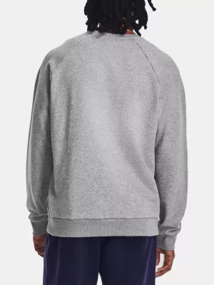 Мъжки суичър UNDER ARMOUR RIVAL FLEECE CREW 1379755-025 СИВО