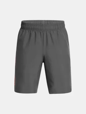 Къси панталонки за момчета UNDER ARMOUR TECH WOVEN WORDMARK SHORT 1383341-026 СИВО