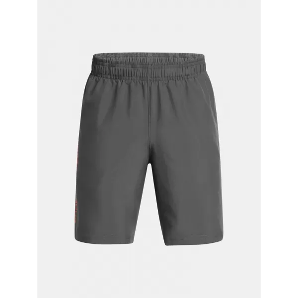  Къси панталонки за момчета UNDER ARMOUR TECH WOVEN WORDMARK SHORT 1383341-026 СИВО 