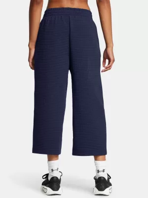Дамски спортен панталон UNDER ARMOUR UNSTOPPABLE FLC GRID CROP 1386492-410 СИНЬО