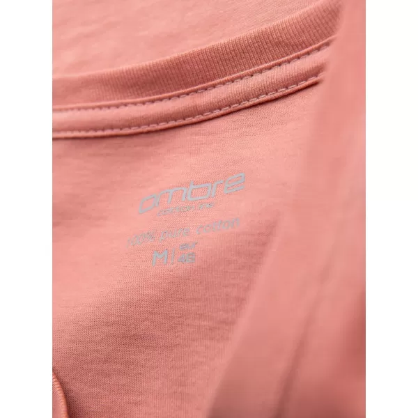  Риза OMBRE OM-TSBS-0237 РОЗОВО 