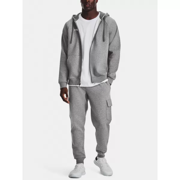  Мъжки суичър UNDER ARMOUR RIVAL FLEECE FZ HOODIE 1379767-025 СИВО 