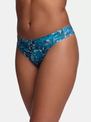 Дамски бикини UNDER ARMOUR PURE STRETCH NS NOV THONG (3KS) 1383894-293 СИНЬО