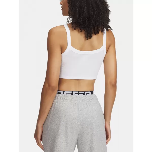  Дамски потник UNDER ARMOUR RIVAL RIB BABY TANK 6000265-100 БЯЛО 