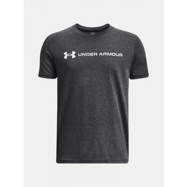  Момчешка тениска UNDER ARMOUR B LOGO WORDMARK SS 1380747-001 ЧЕРЕН 