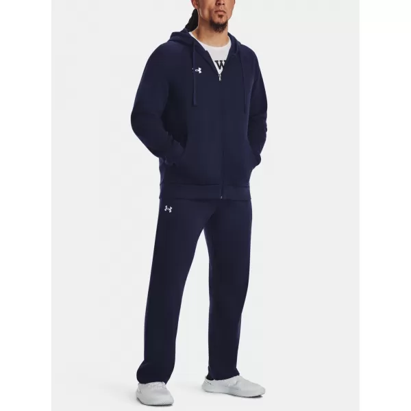  Мъжки суичър UNDER ARMOUR RIVAL FLEECE FZ HOODIE 1379767-410 СИНЬО 