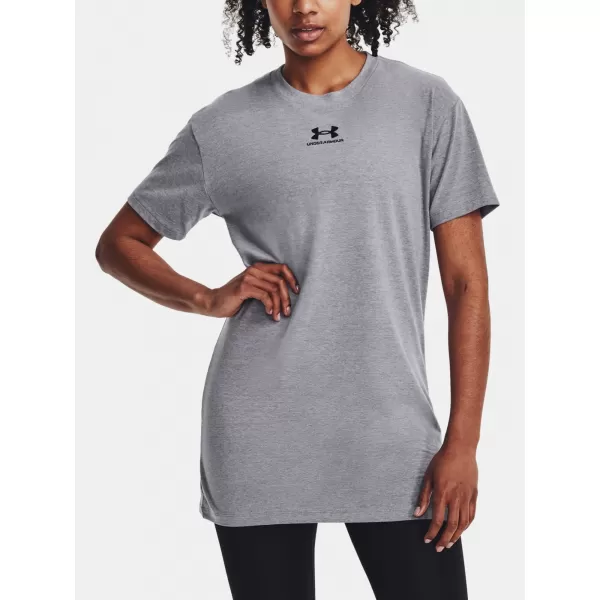 Дамска тениска UNDER ARMOUR W EXTENDED SS NEW 1383429-035 СИВО 
