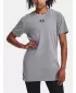 Дамска тениска UNDER ARMOUR W EXTENDED SS NEW 1383429-035 СИВО