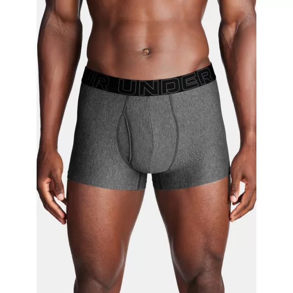  Мъжки боксерки UNDER ARMOUR M PERF TECH 3IN (1KS) 1383877-025 СИВО 