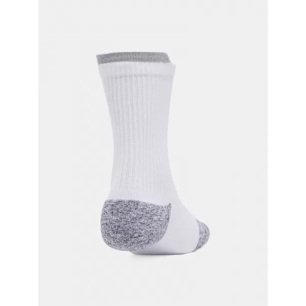  Чорапи UNDER ARMOUR AD RUN CUSHION CREW (3 PÁRY) 1387043-101 БЯЛО 