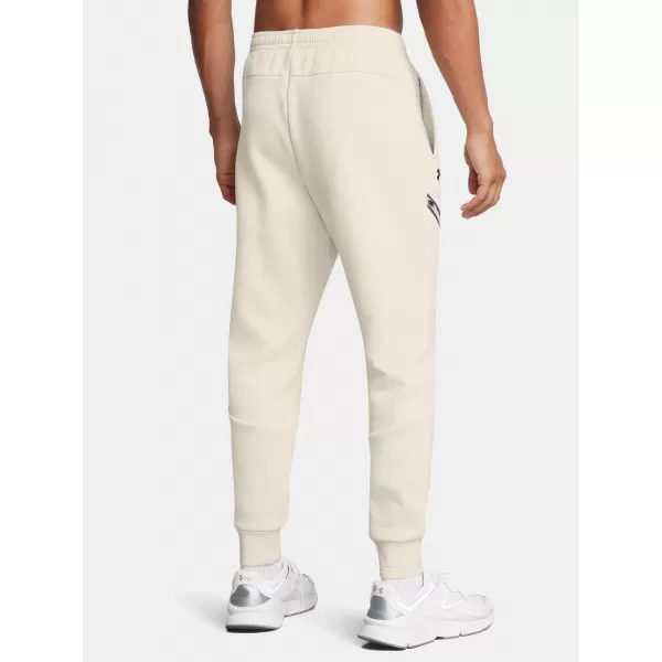  Мъжки спортен панталон UNDER ARMOUR UNSTOPPABLE FLC JGR EU 1389353-110 БЯЛО 