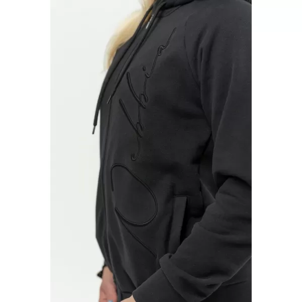  Дамско спортно суичър INTENSE Signature 845 BLACK Nebbia 