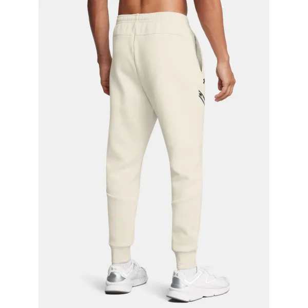  Мъжки спортен панталон UNDER ARMOUR UNSTOPPABLE FLC JGR EU 1389353-110 БЯЛО 